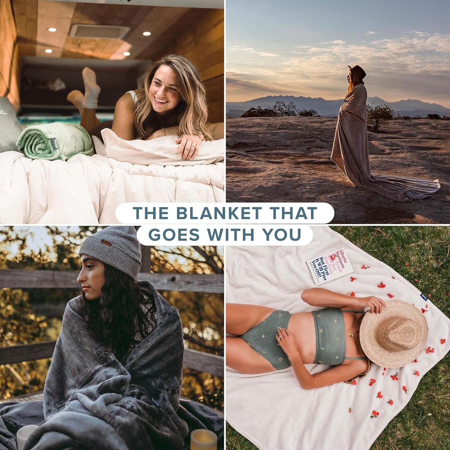 Fleece Blanket - King Size - Ultra-Soft Lightweight for Bed, Sofa, and Couch - Luxury Microplush - Cozy Warm Blanket (King, Grey)